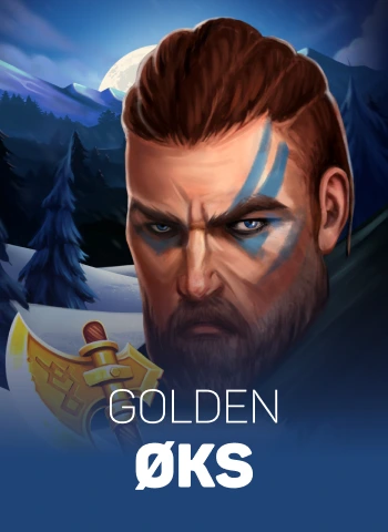 Golden Øks Viking-themed slot game artwork