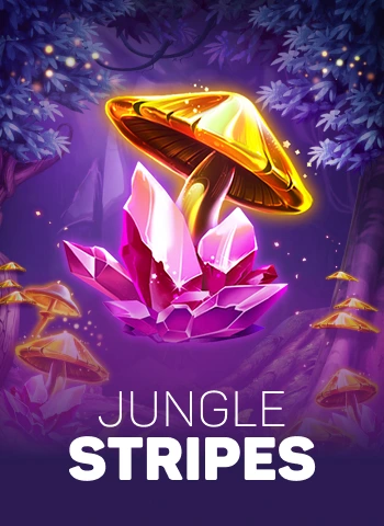 Jungle Stripes slot with glowing mushrooms