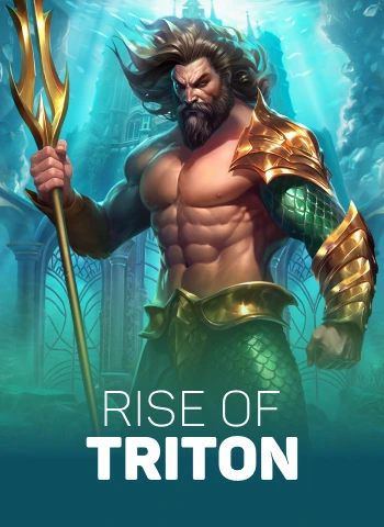 Rise of Triton ocean god slot game visual